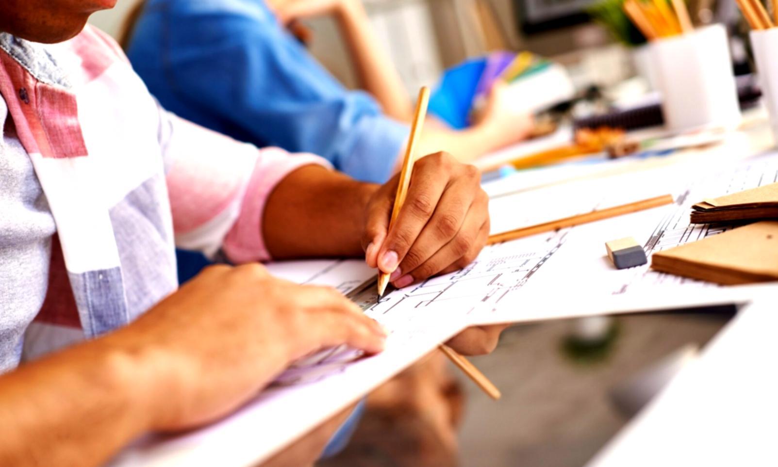 Budget tracking tools and financial planning workspace